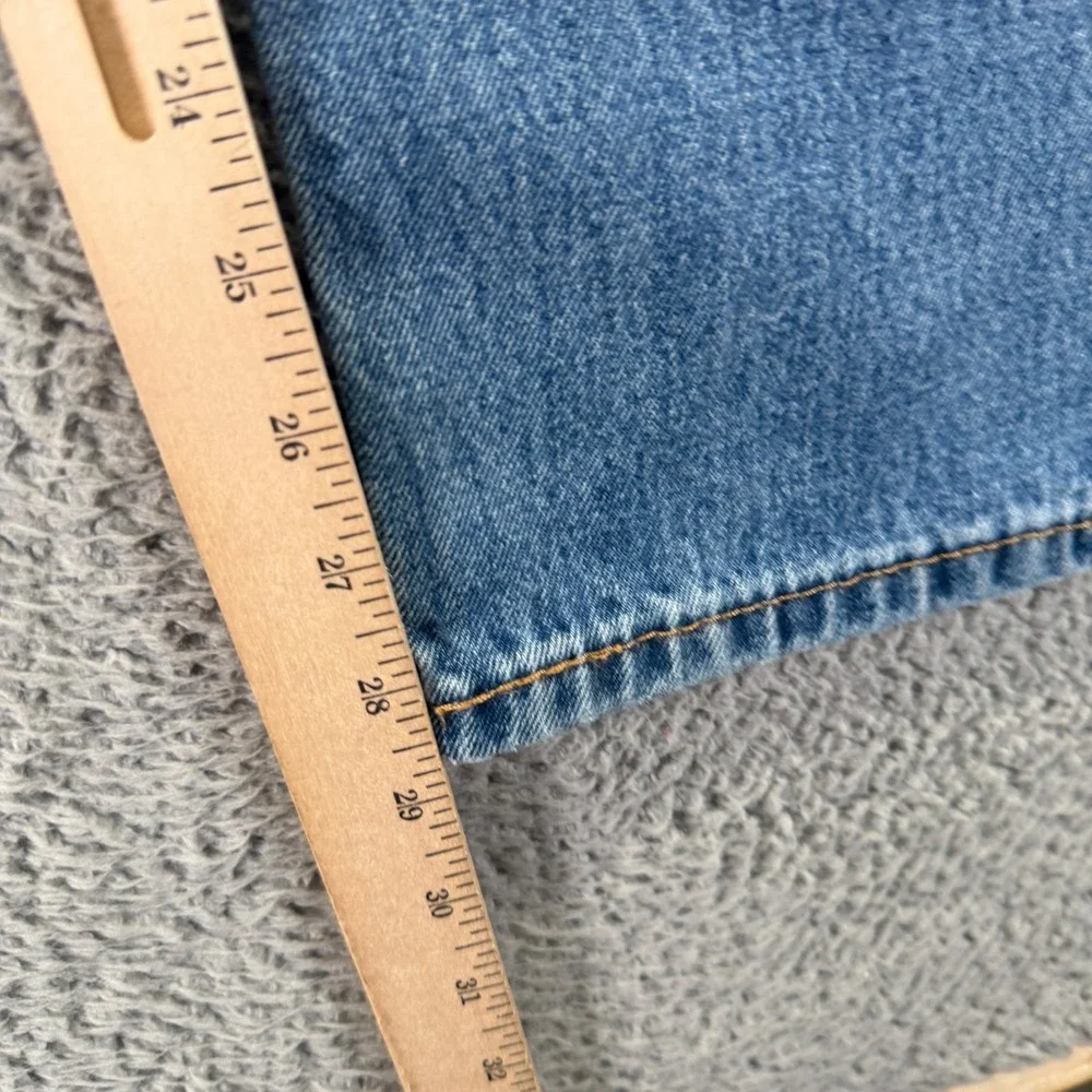 Levi's 505 Jeans Mens 33x29 Blue Cotton Denim Straight Leg Travel Streetwear